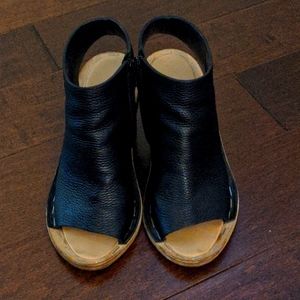 Balenciaga Peep Toe Booties